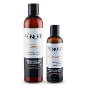 zenore elite hair & beard wash kit